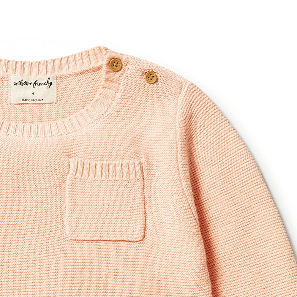 Knitted Pocket Jumper