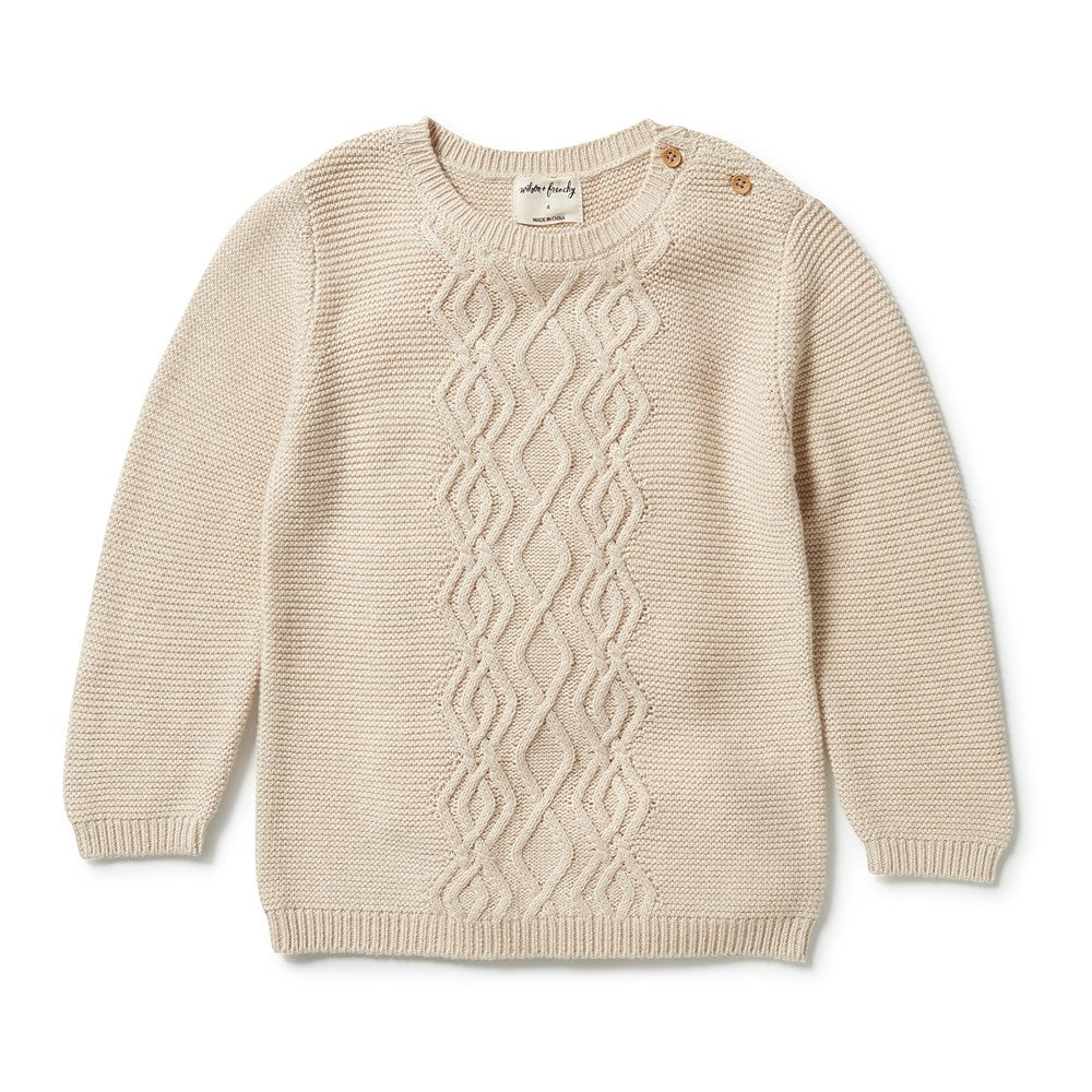 Knitted Cable Jumper