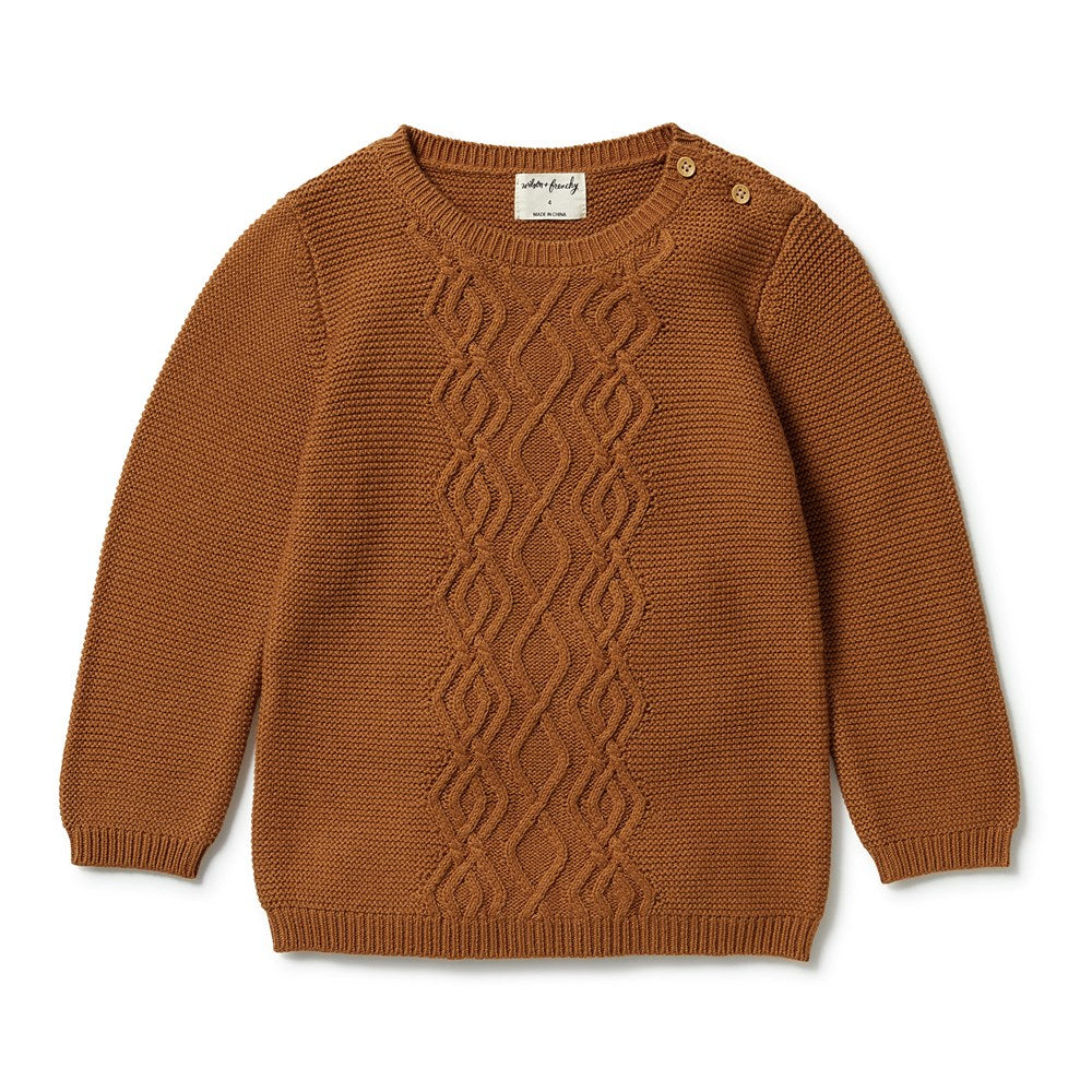 Knitted Cable Jumper