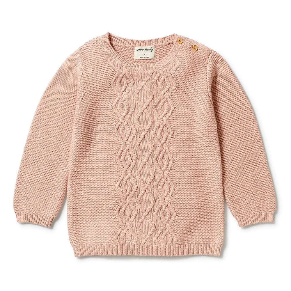 Knitted Cable Jumper