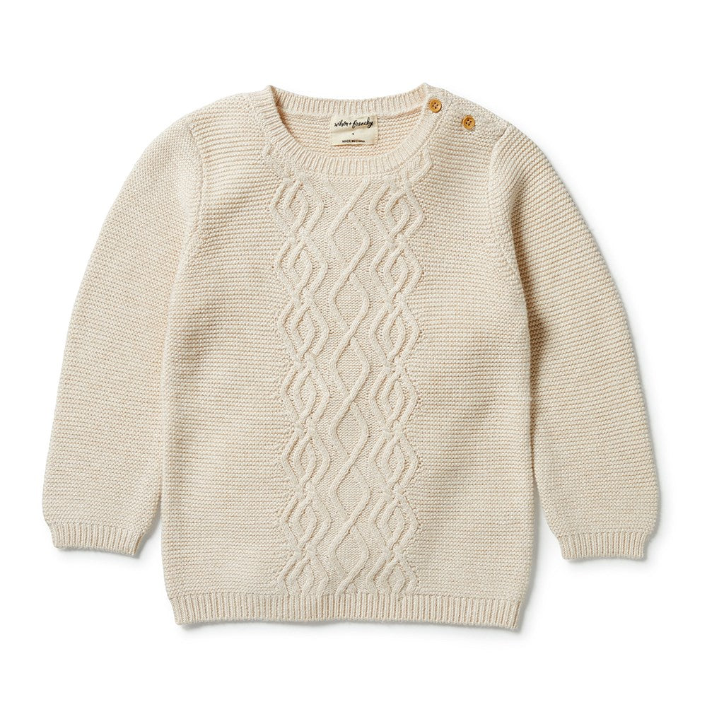 Knitted Cable Jumper