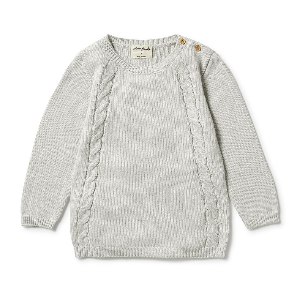 Knitted Mini Cable Jumper