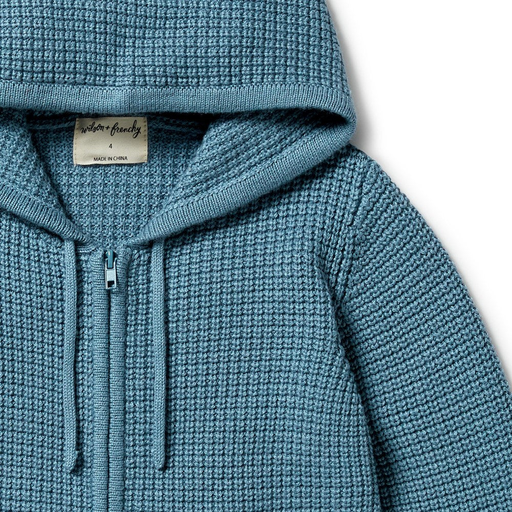 Knitted Zipped Jacket