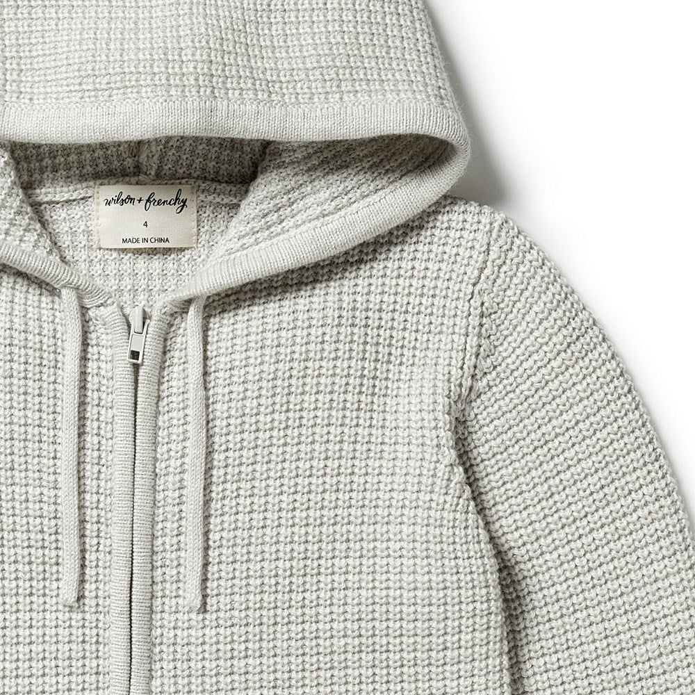 Knitted Zipped Jacket