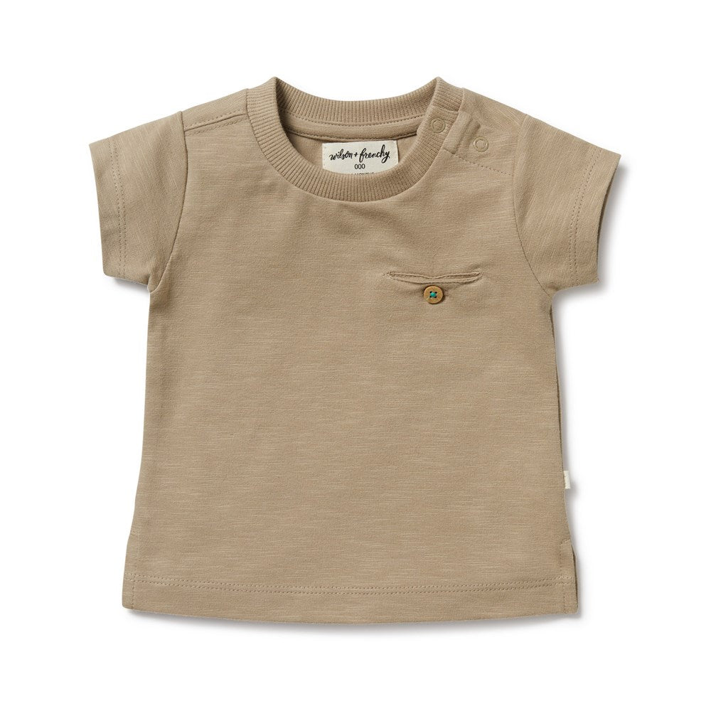 Driftwood Organic Pocket Tee