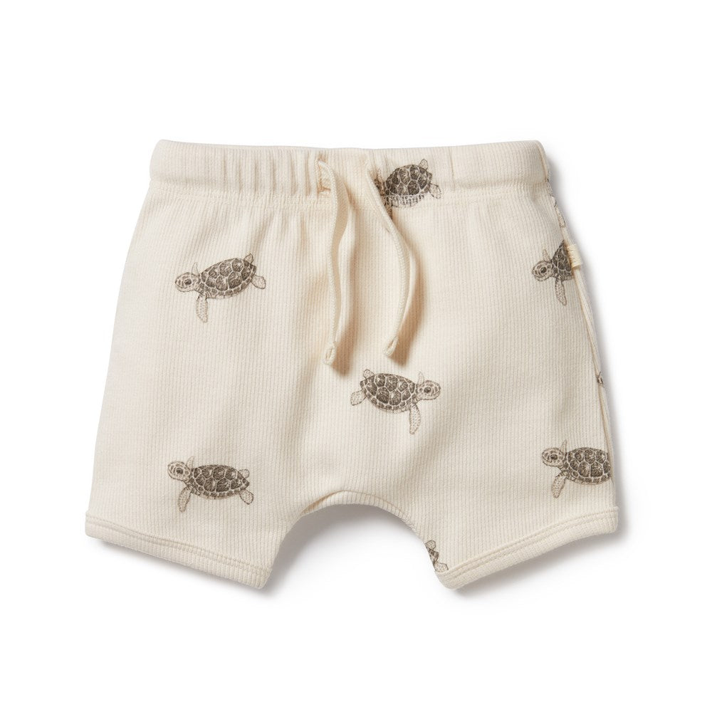 Tiny Turtle Organic Tie Front Short