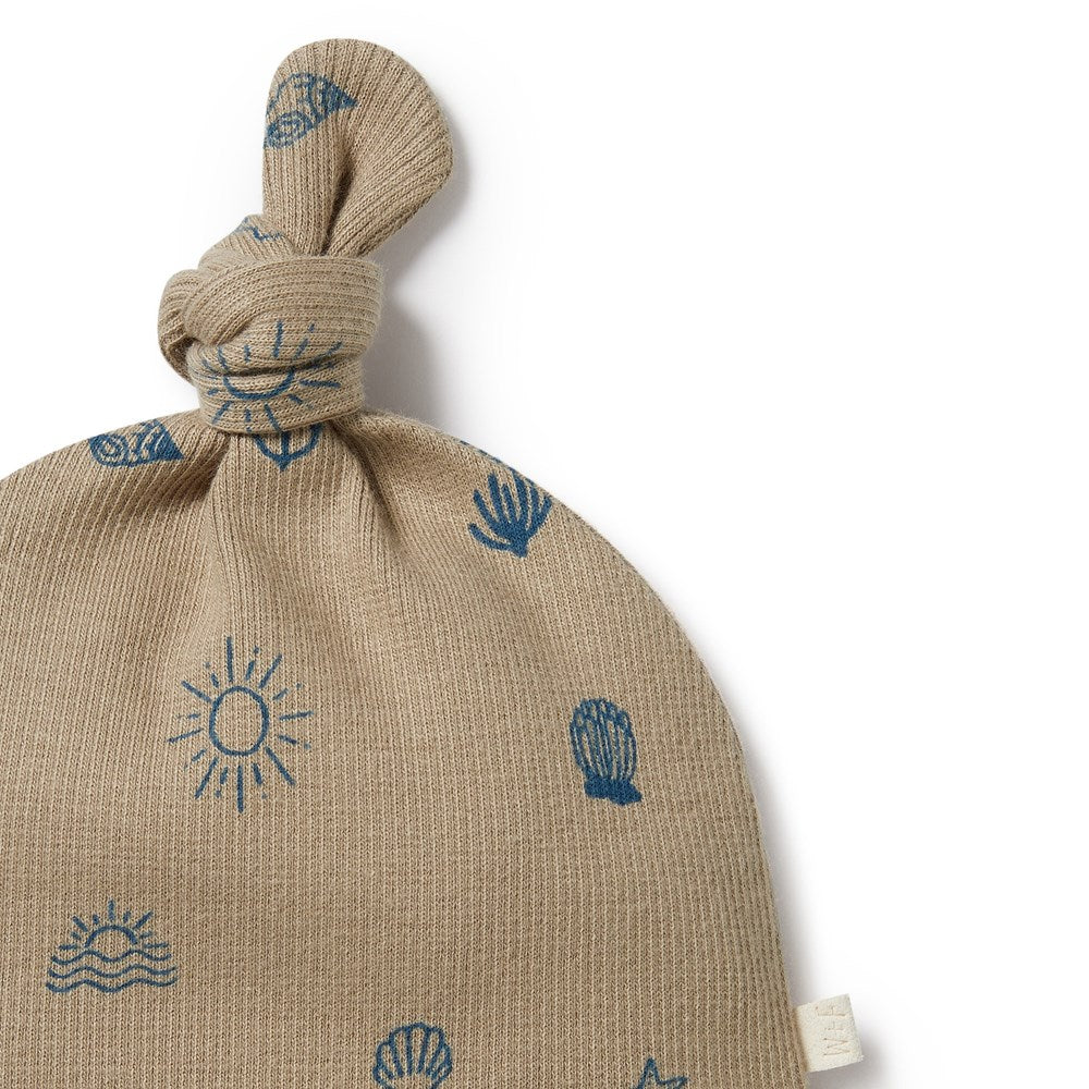 Summer Days Organic Knot Hat