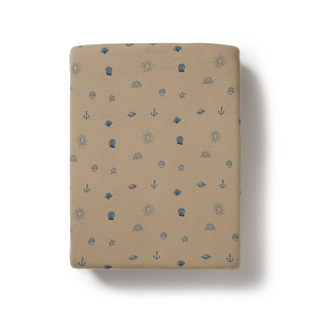Summer Days Organic Bassinet Sheet