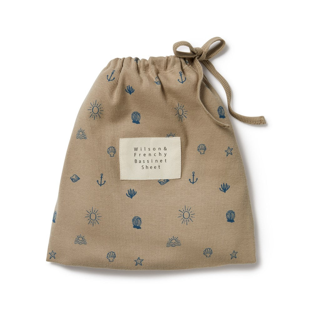 Summer Days Organic Bassinet Sheet