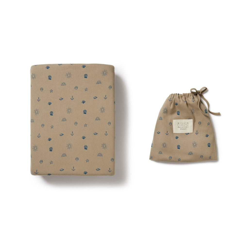 Summer Days Organic Bassinet Sheet