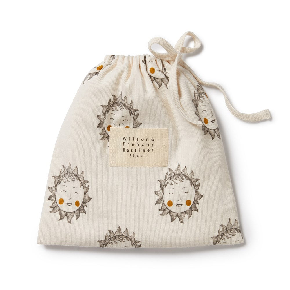 Shine On Me Organic Bassinet Sheet