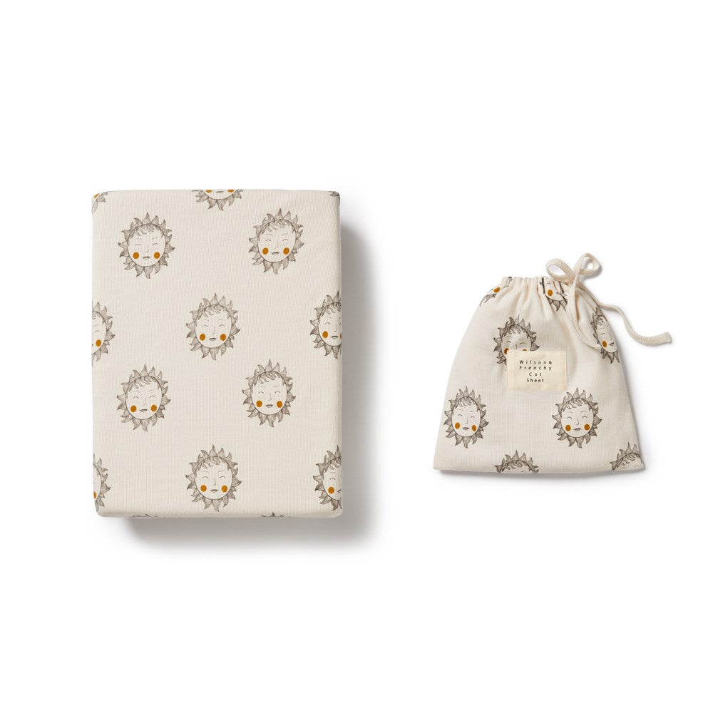 Shine On Me Organic Bassinet Sheet