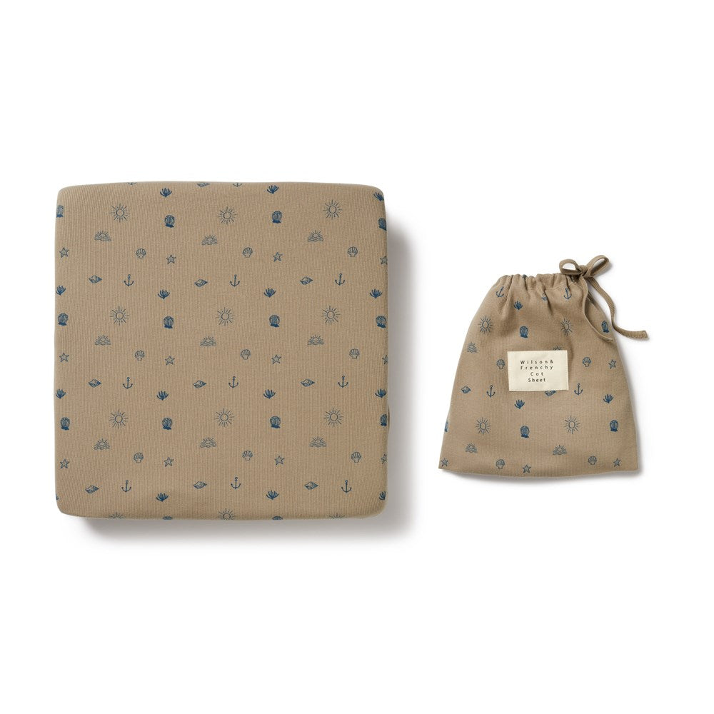 Summer Days Organic Cot Sheet
