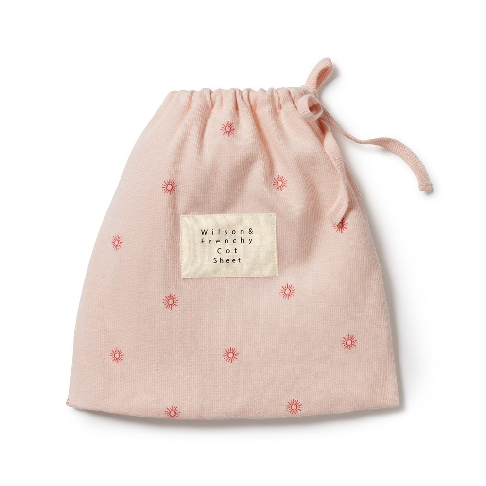 Petit Soleil Organic Cot Sheet