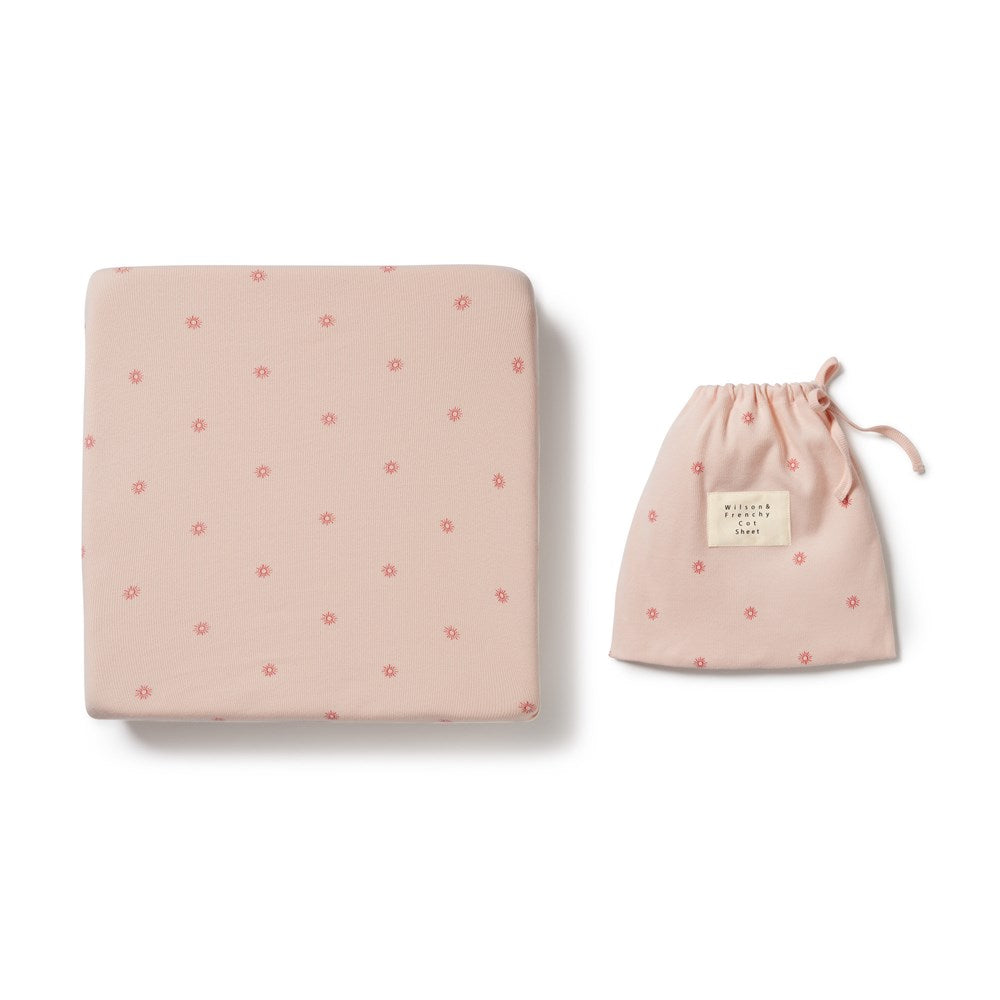 Petit Soleil Organic Cot Sheet
