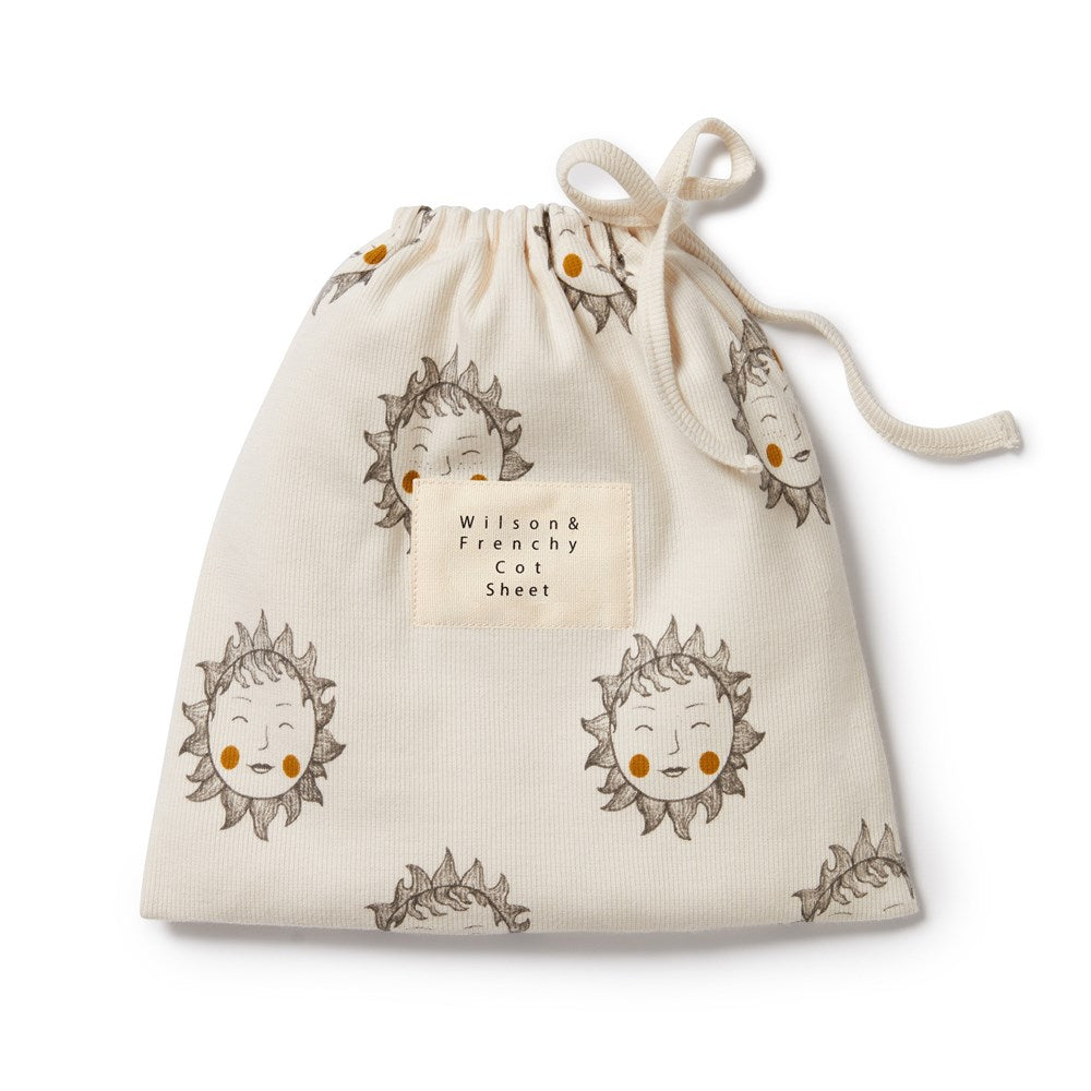 Shine On Me Organic Cot Sheet