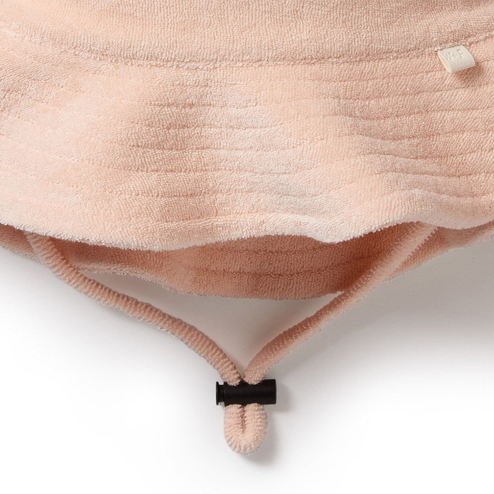 Antique Pink Organic Terry Sunhat