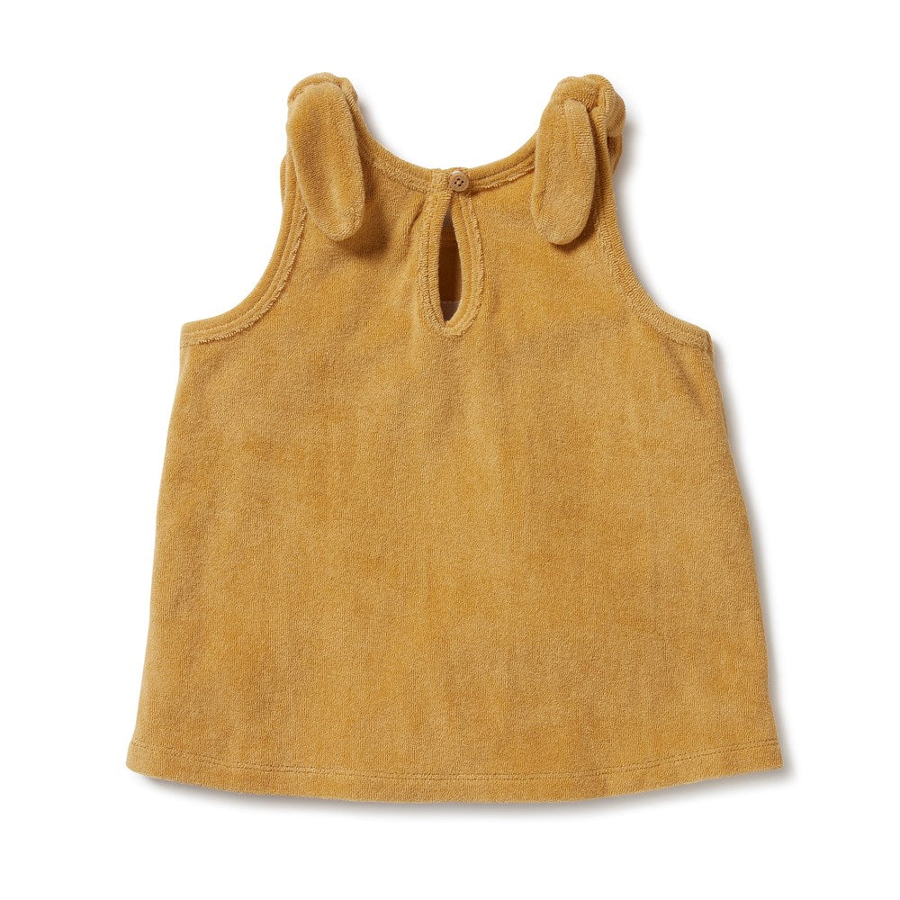 Follow the Sun Organic Terry Tie Singlet