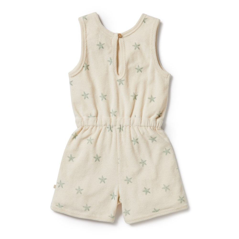 Tiny Starfish Organic Terry Playsuit