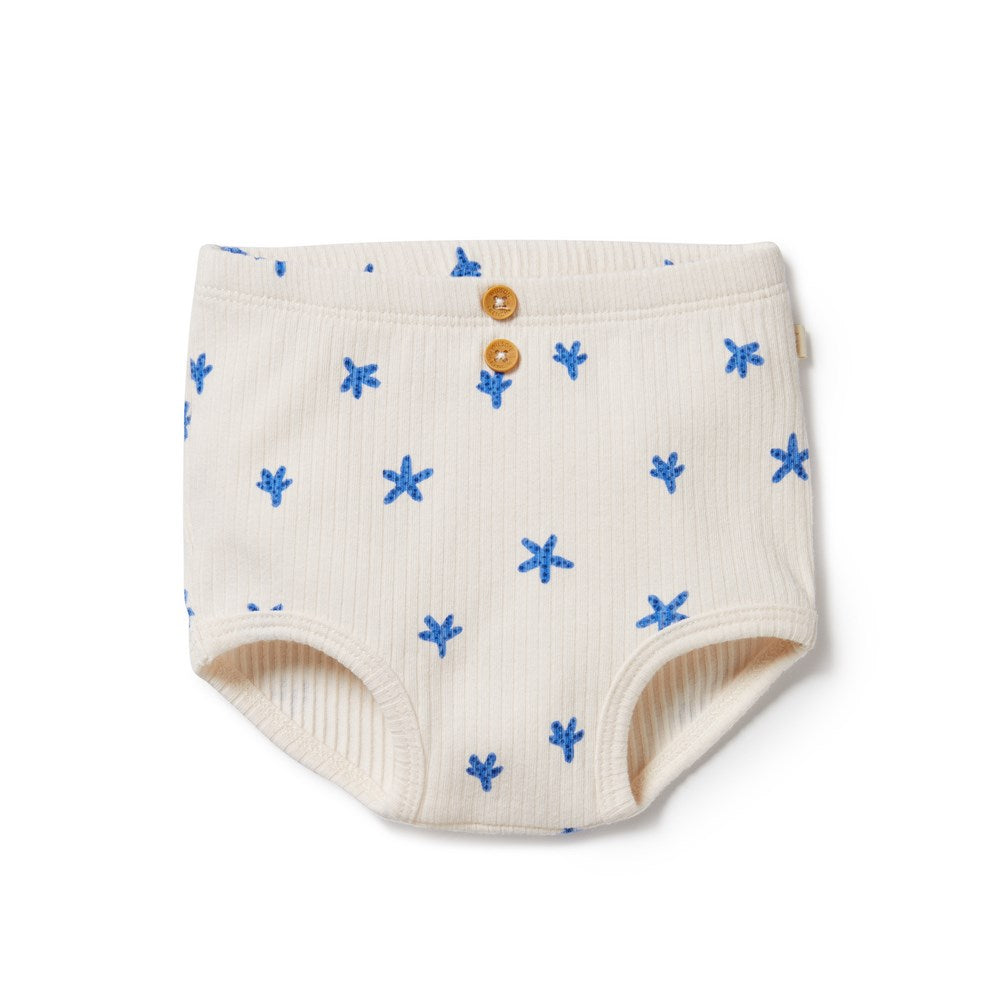 Little Starfish Organic Rib Nappy Pant