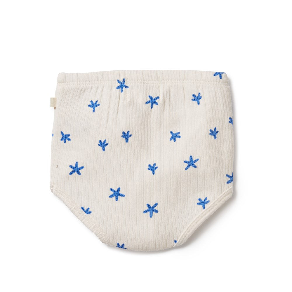 Little Starfish Organic Rib Nappy Pant