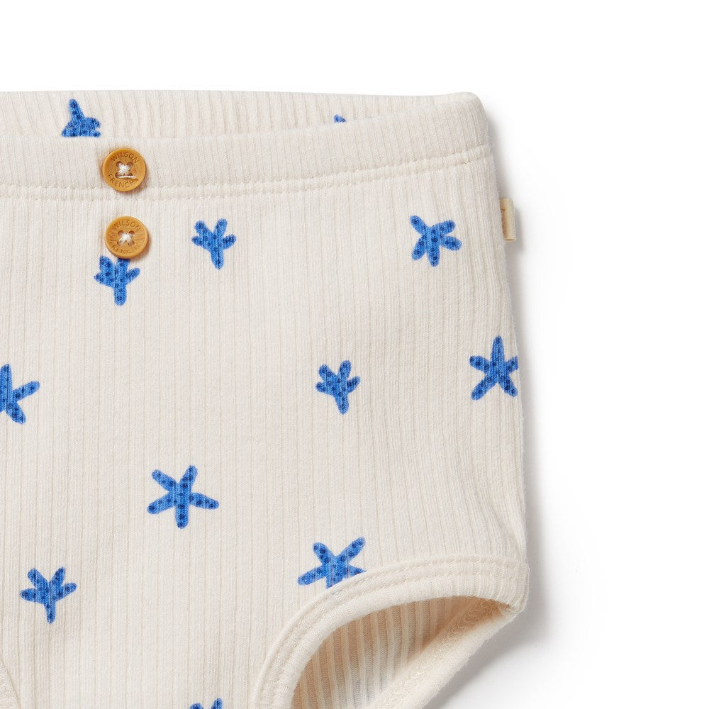 Little Starfish Organic Rib Nappy Pant