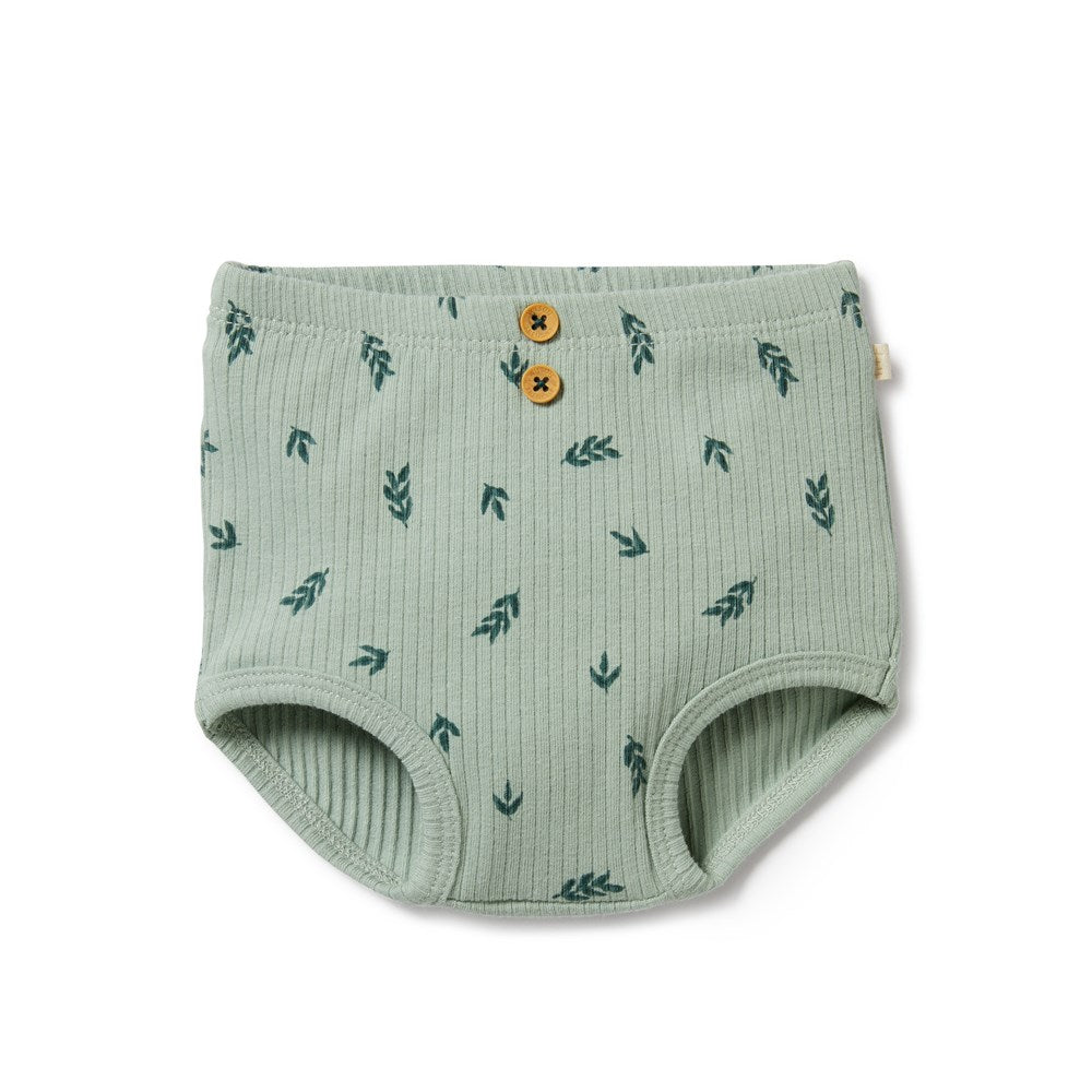 Falling Leaf Organic Rib Nappy Pant
