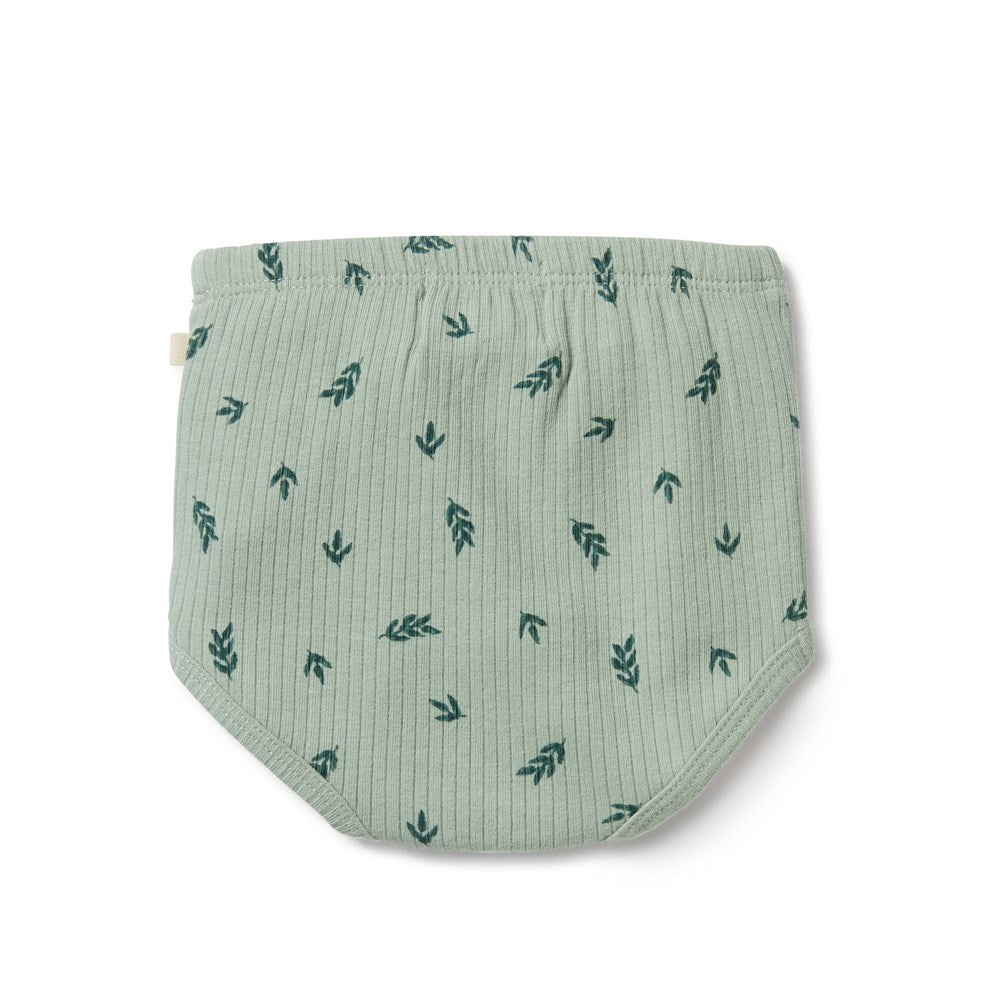 Falling Leaf Organic Rib Nappy Pant
