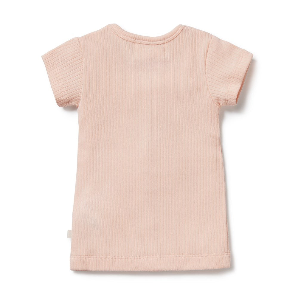 Little Flower Organic Rib Tee