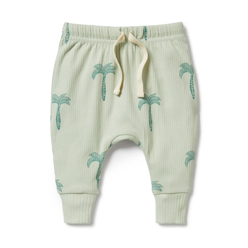 Palm Tree Organic Rib Pant