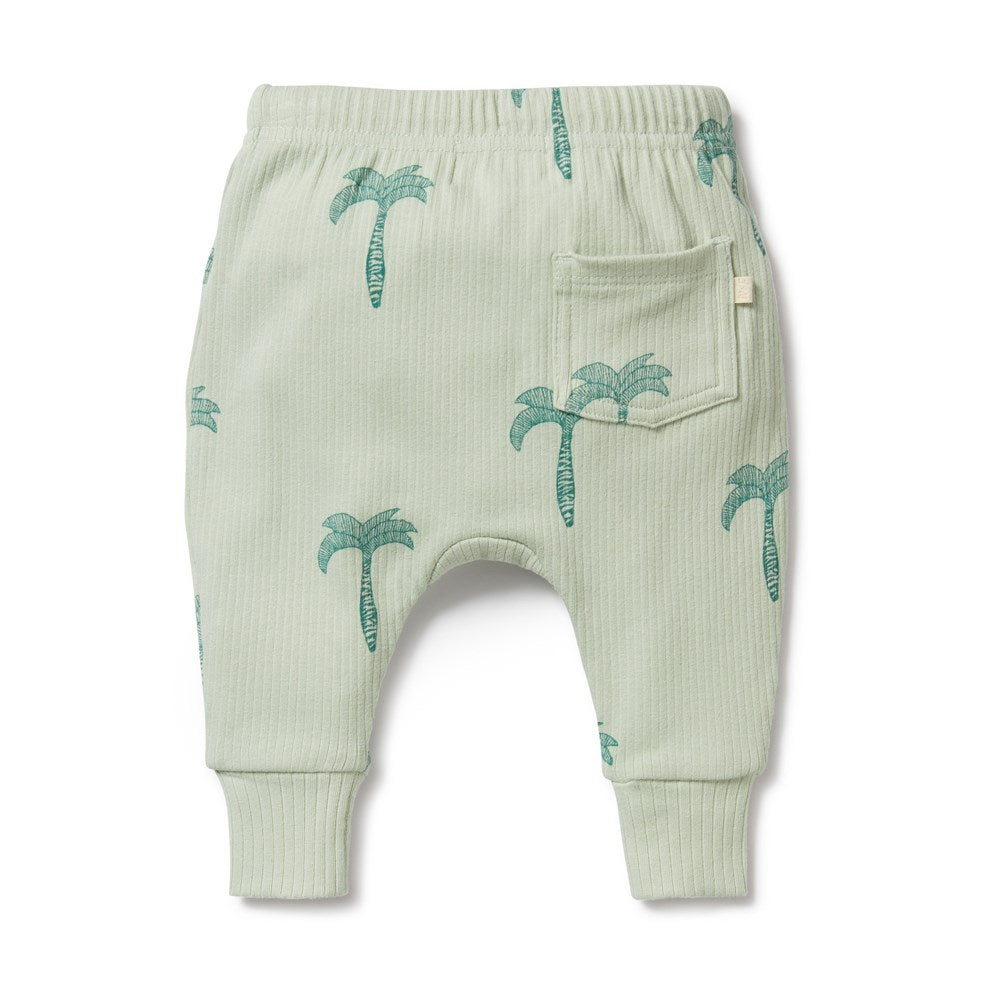 Palm Tree Organic Rib Pant