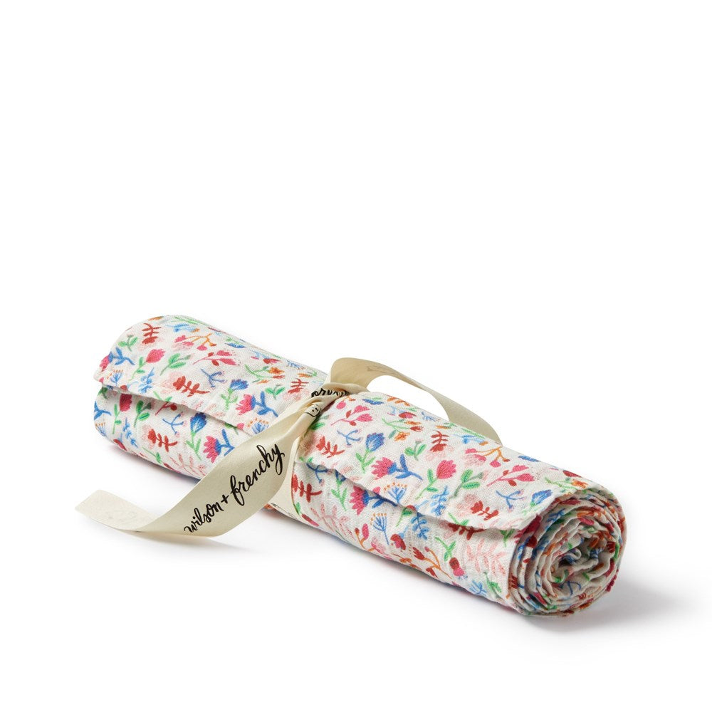 Tropical Garden Organic Muslin