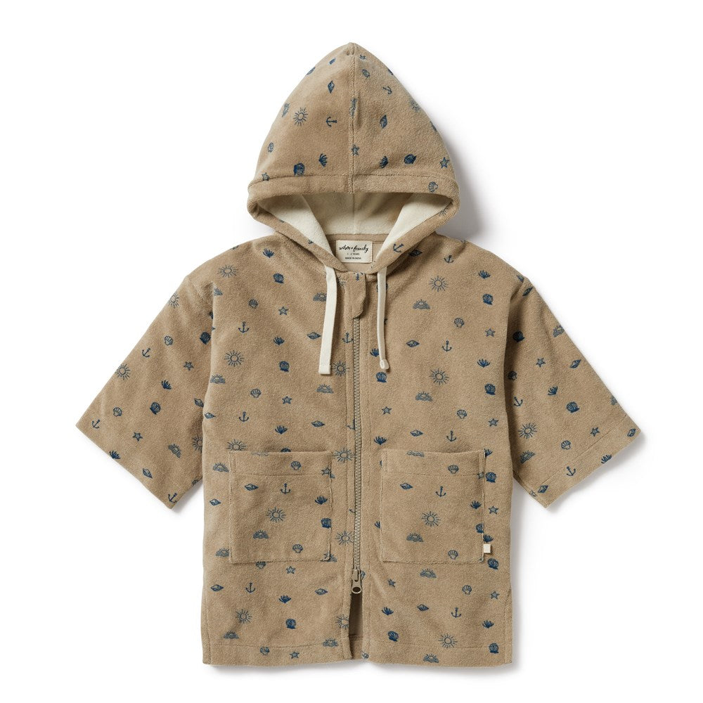 Summer Days Hooded Beach Towel