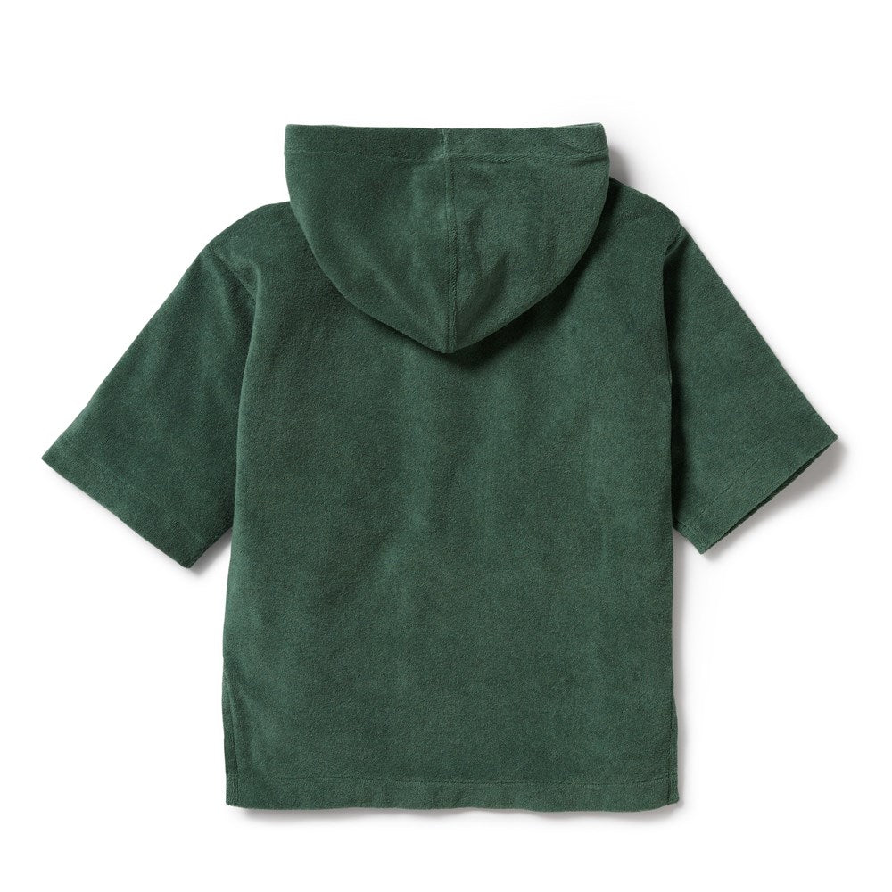 Moss Hooded Beach Towel