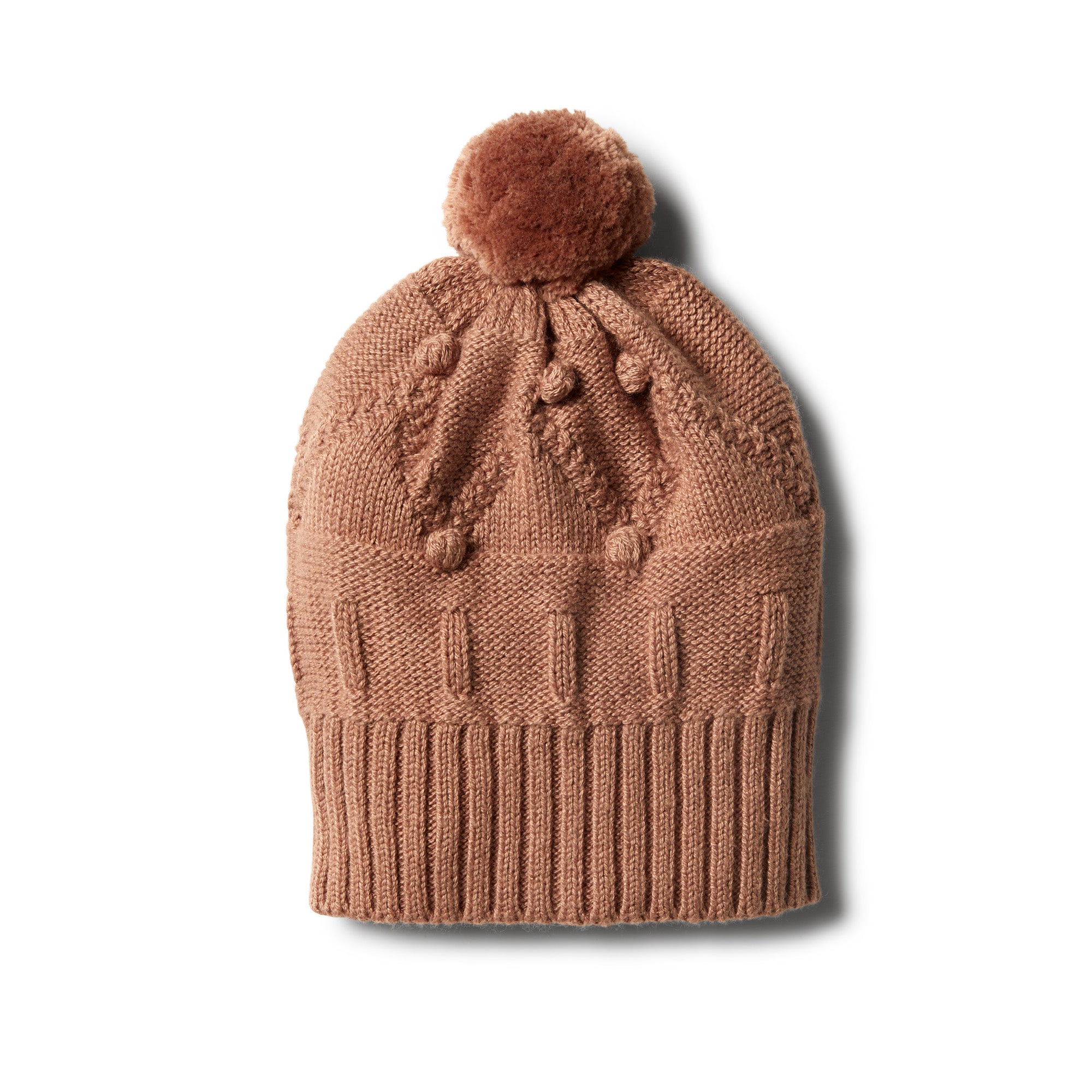 Nutmeg Knitted Jacquard Hat - Wilson and Frenchy