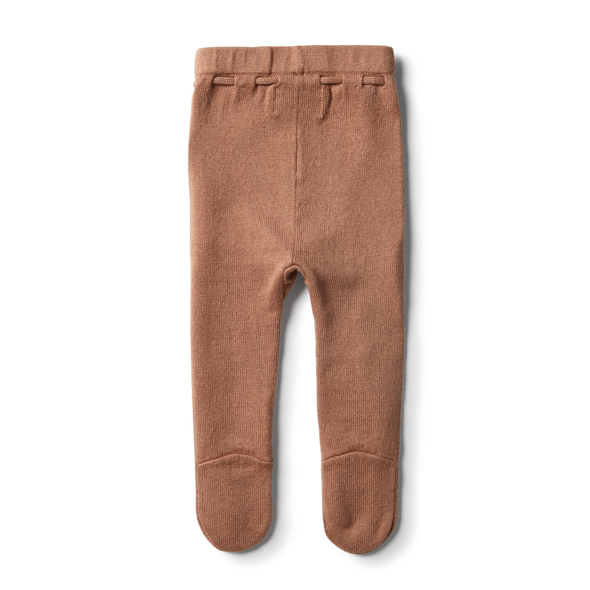 Nutmeg Knitted Legging with Feet - Wilson and Frenchy