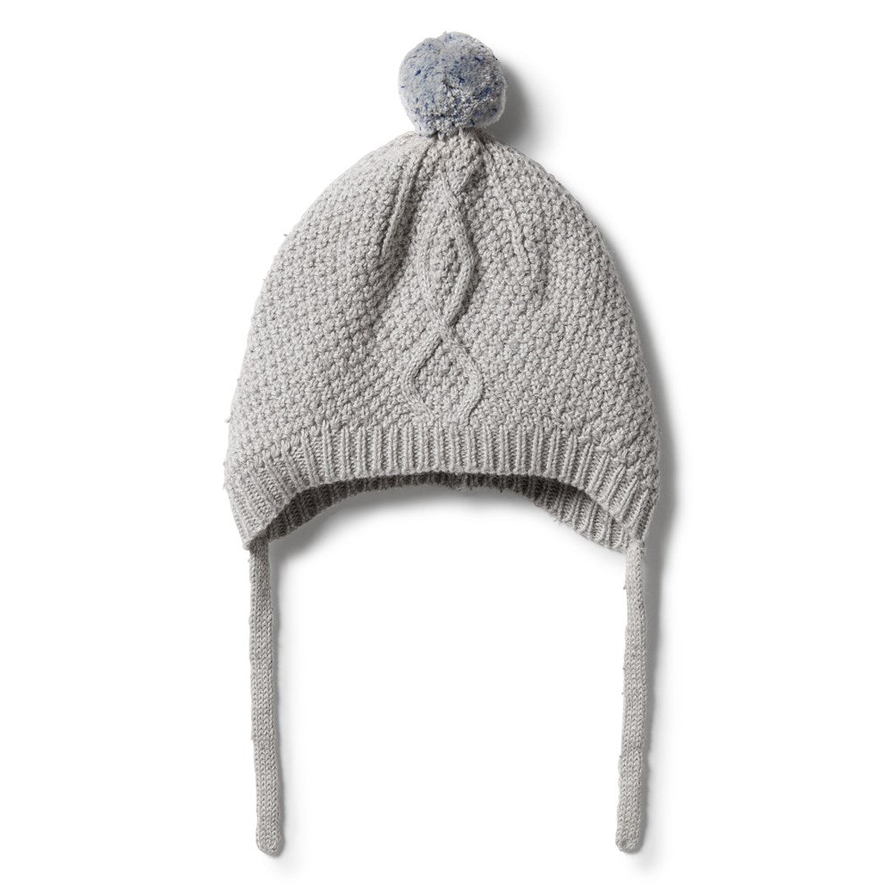 Knitted Cable Bonnet - Main Image