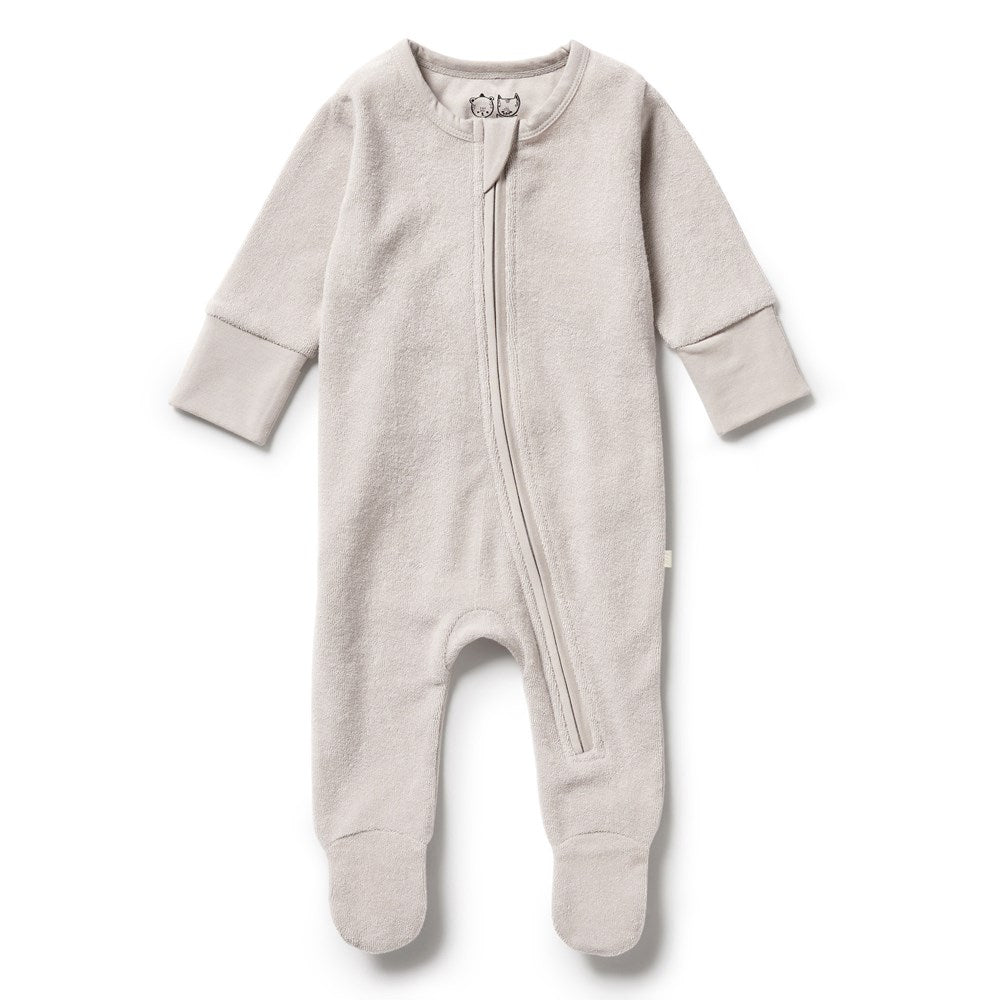 Organic Terry Zipsuit