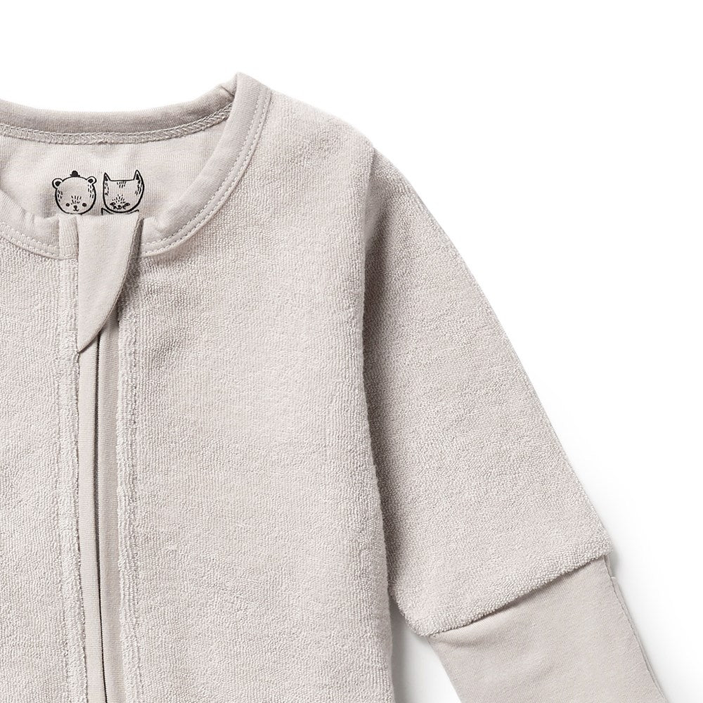 Organic Terry Zipsuit