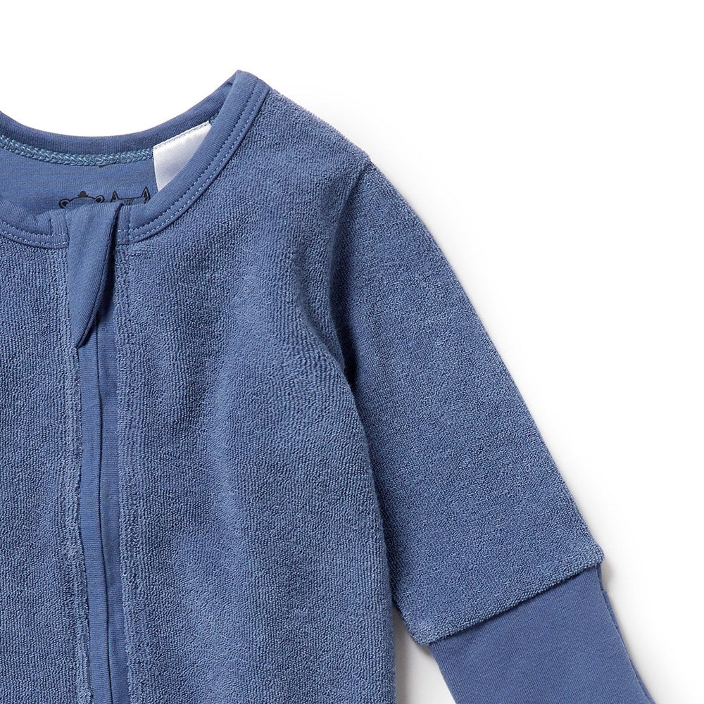 Organic Terry Zipsuit