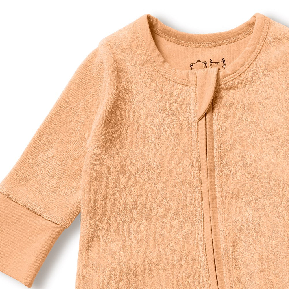 Organic Terry Zipsuit