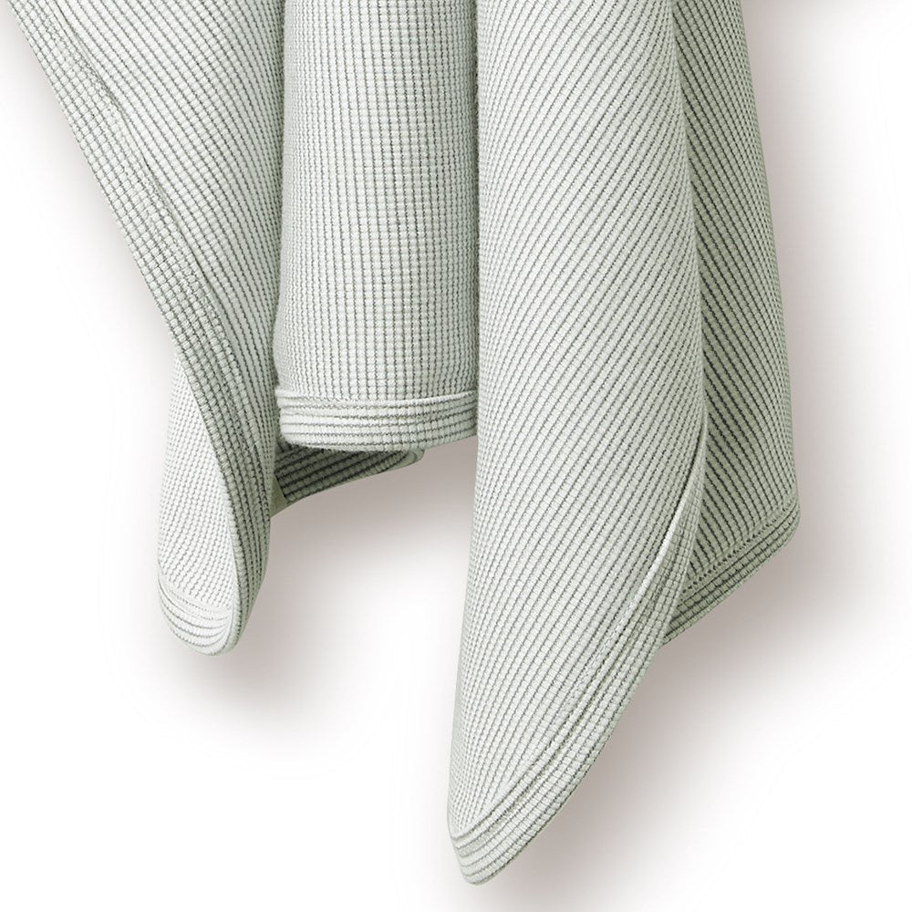 Organic Stripe Rib Bunny Rug