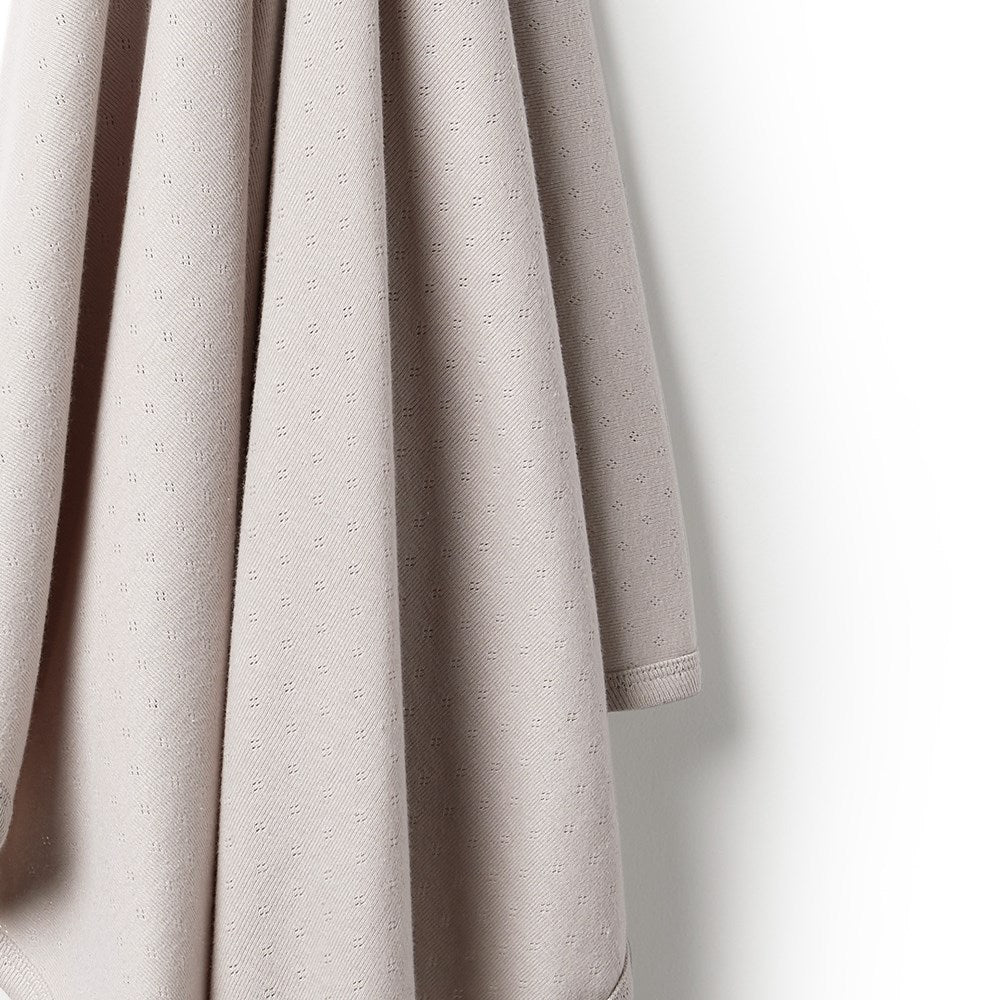 Organic Pointelle Bunny Rug