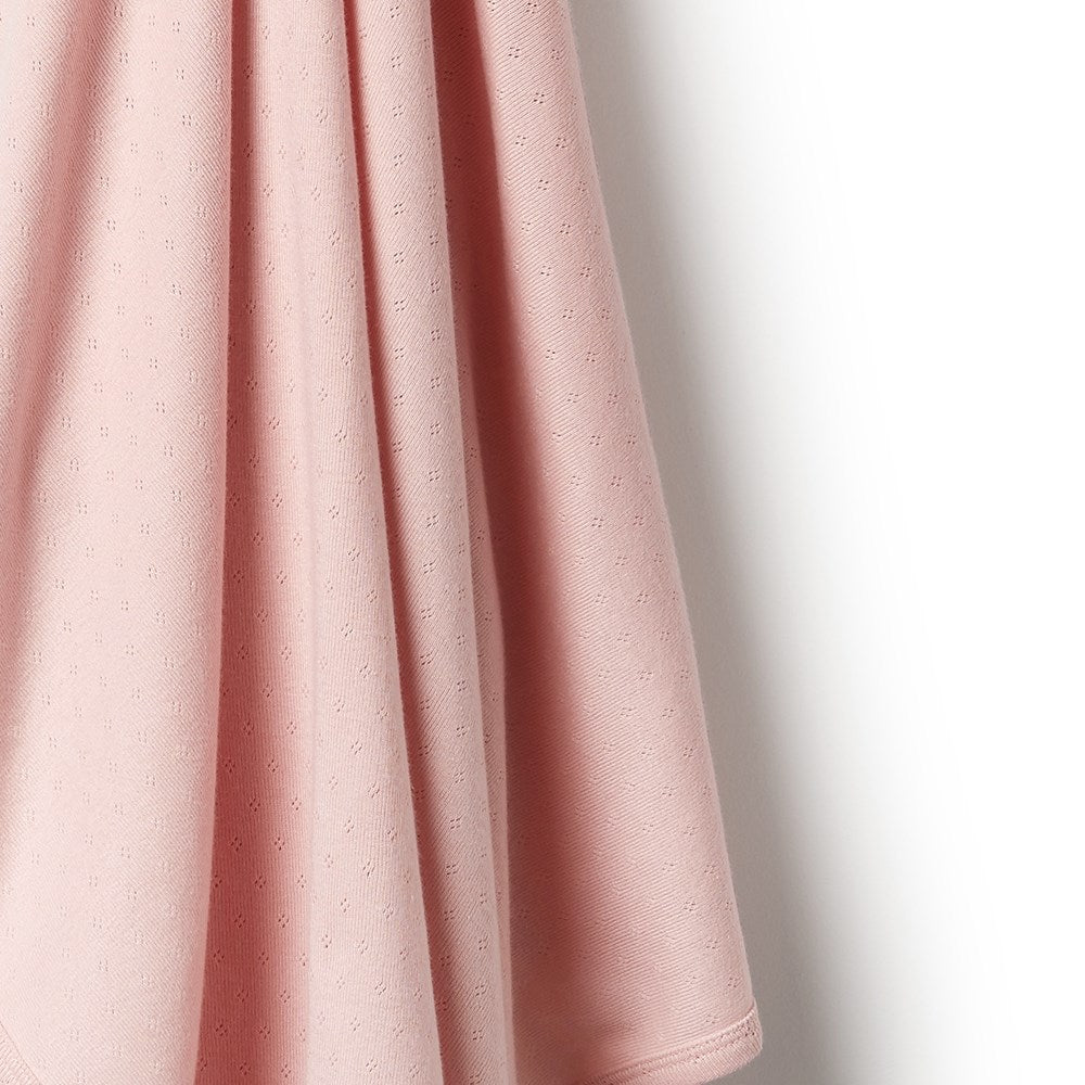 Organic Pointelle Bunny Rug