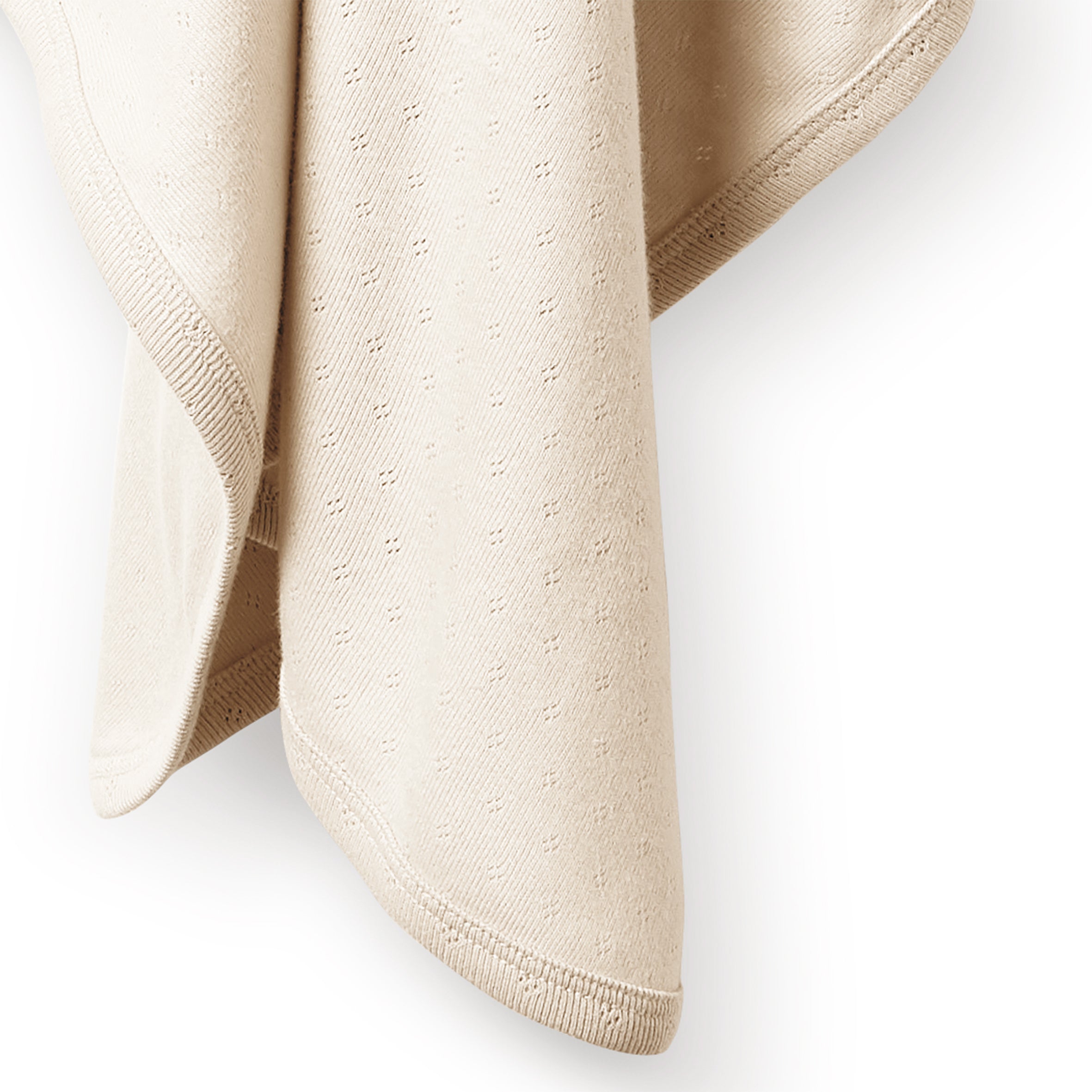 Organic Pointelle Bunny Rug