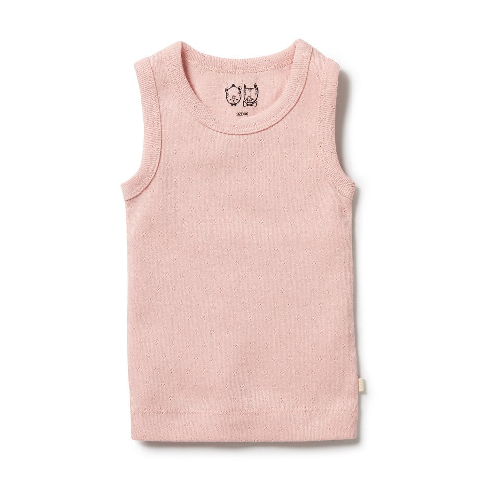 Organic Pointelle Singlet