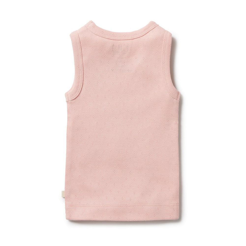 Organic Pointelle Singlet