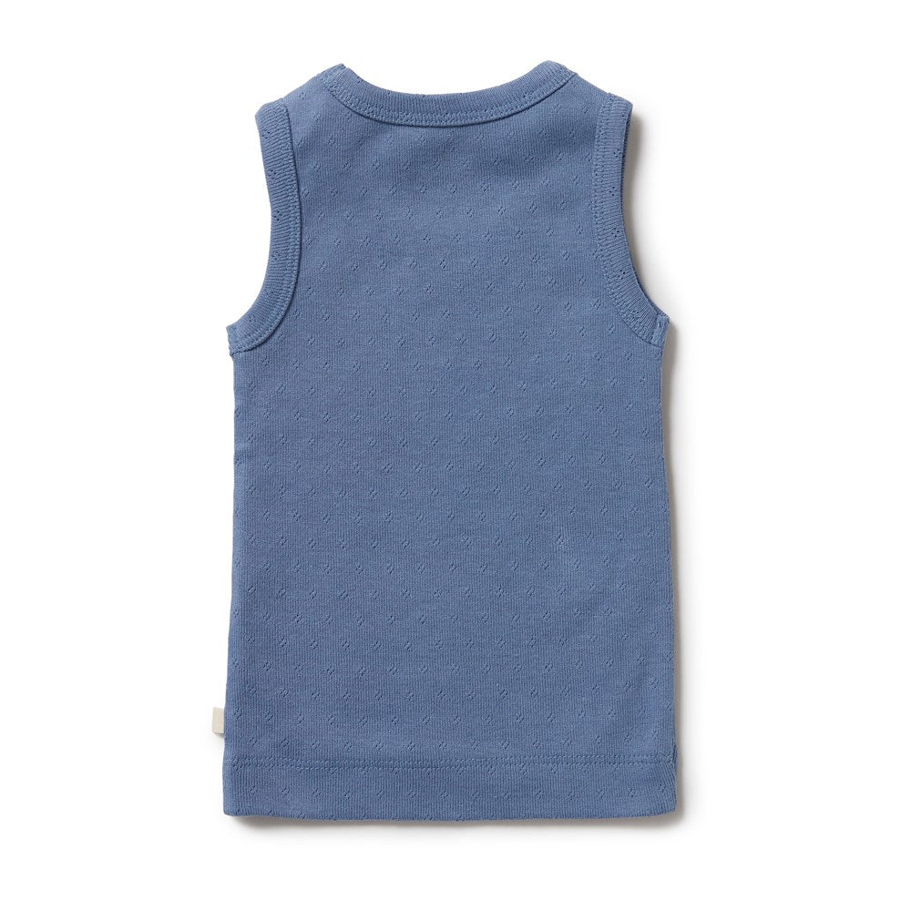 Organic Pointelle Singlet