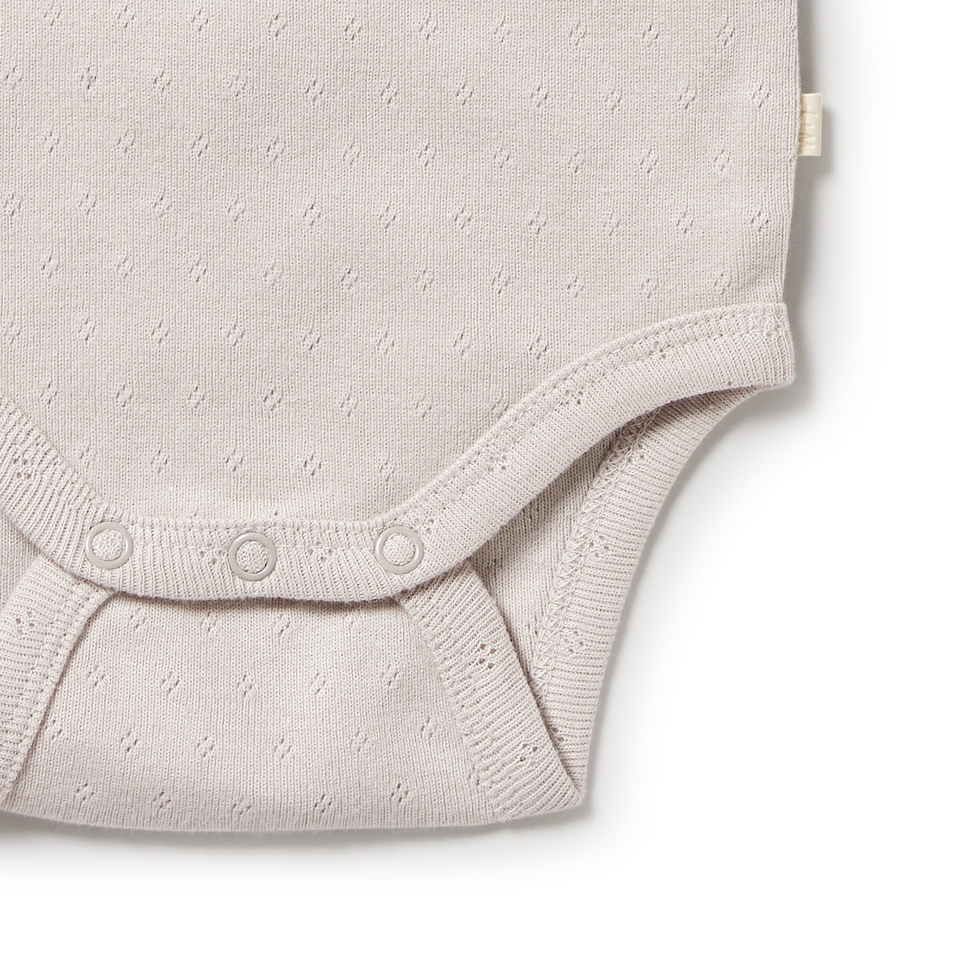 Organic Pointelle Singlet Bodysuit