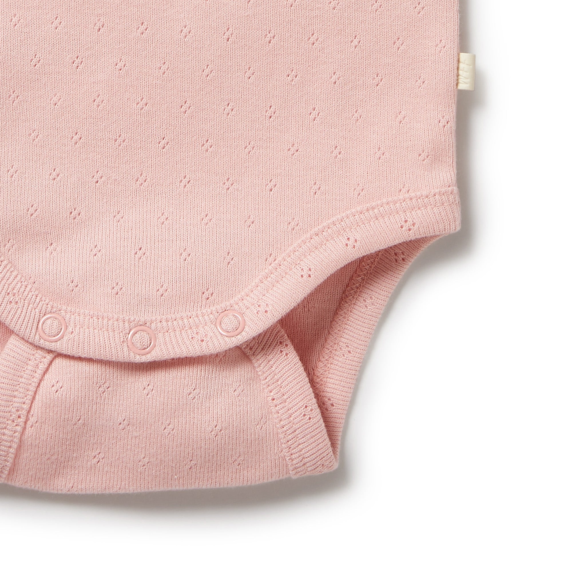 Organic Pointelle Singlet Bodysuit